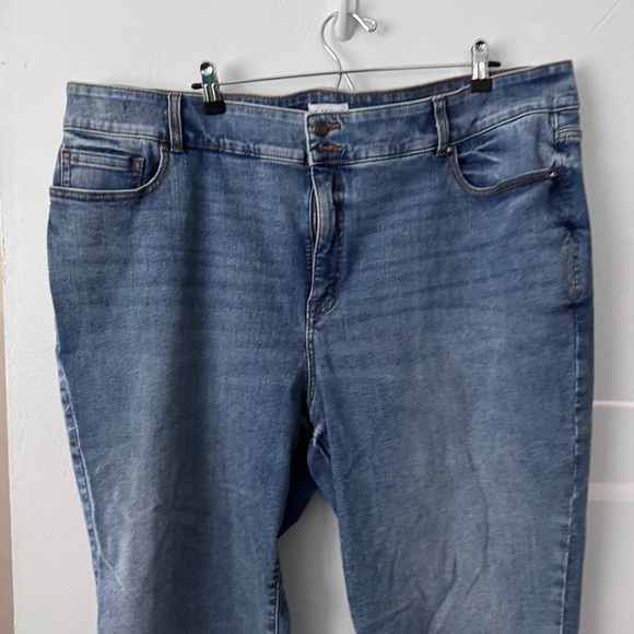 Lane Bryant Tighter Tummy High rise straight jeans Size 26 Short - Picture 2 of 10